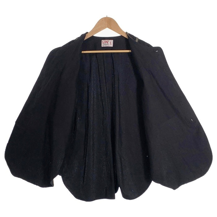 WAIPER.inc ワイパー BASEBALL SHIRT ベースボールシャツ ブラック WP1045 Size L 福生店
