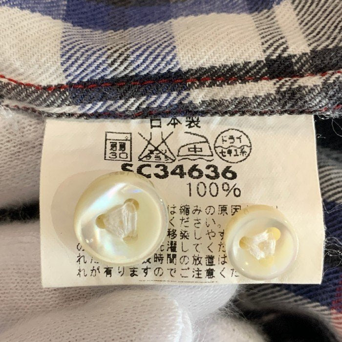 SUGAR CANE Light シュガーケーンライト ボタンダウン チェックシャツ SC34636 Size L 福生店