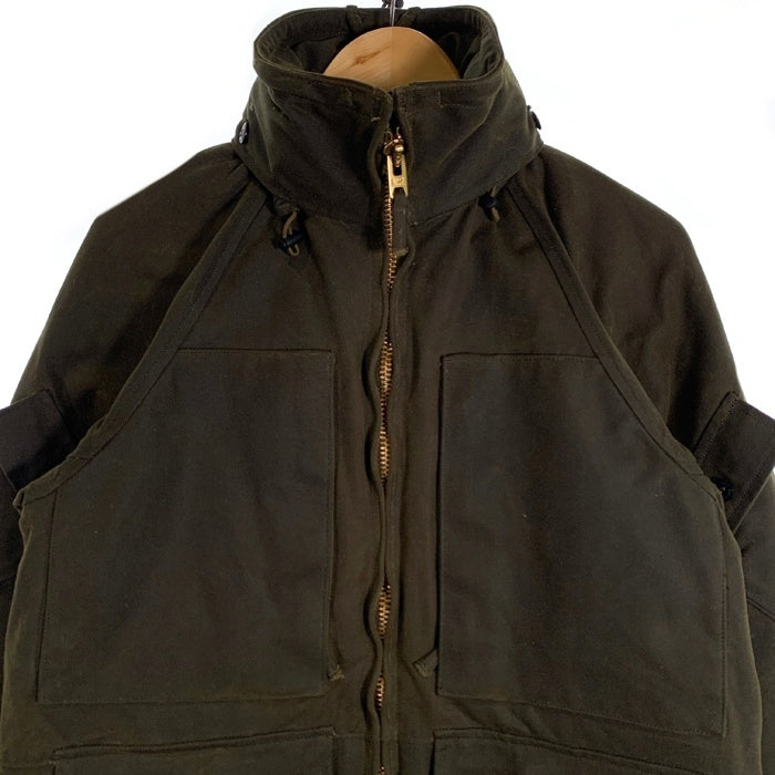 FREEWHEELERS フリーホイーラーズ 18FW GREAT LAKES FOREST SERVICE JACKET フォレストサービスジャケット オイルドクロス シンサレート オリーブ 1831018 Size 38 福生店