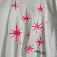 UNDERCOVER アンダーカバー 2001 サンダーボルト プリントTシャツ ホワイト ピンク Size M 福生店