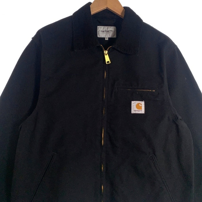Carhartt WIP カーハートワークインプログレス DETROIT JACKET デトロイトジャケット ダック地 裏地なし ブラック I034819.00E Size M 福生店