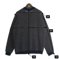 80's L.L.Bean エルエルビーン バーズアイ ウールニットセーター ネイビー ノルウェー製 5086 Size XL 福生店