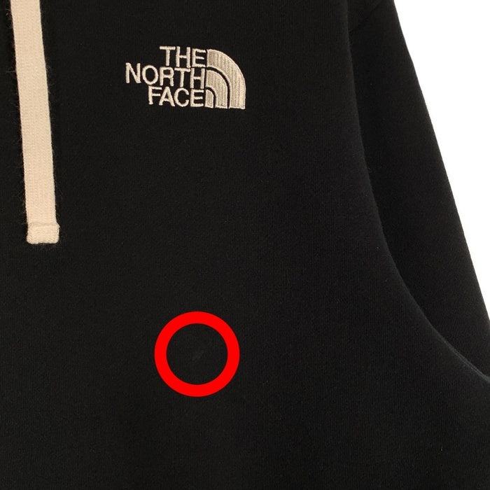 THE NORTH FACE ノースフェイス Rearview FullZip Hoodie リアビューフルジップフーディ スウェットパーカー ブラック NT62130 Size XL 福生店