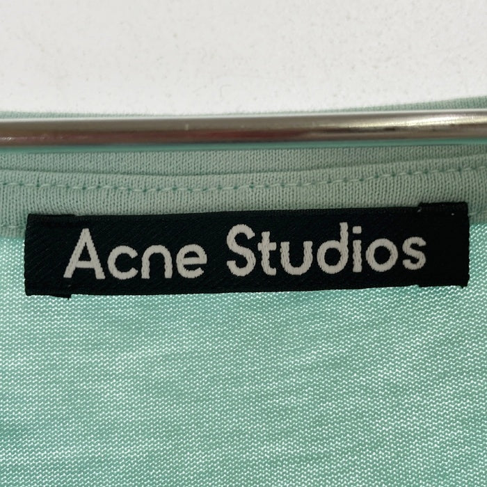 Acne Studios アクネストゥディオズ 25E173 NASH FACE Tシャツ グリーン sizeXXL 瑞穂店