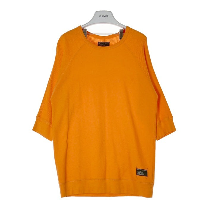 STUSSY ステューシー 00's サーマル切替 カットソー オレンジ sizeM 瑞穂店