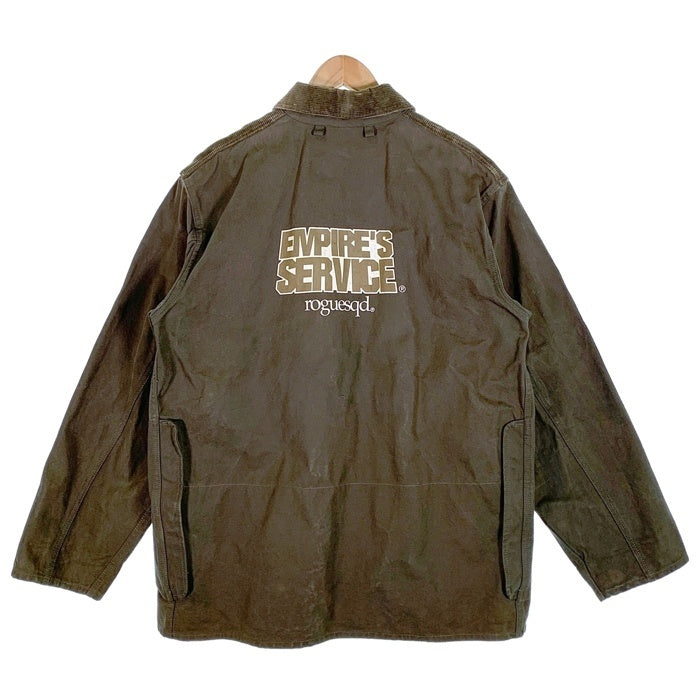 00's WTAPS ダブルタップス EMPIRE'S SERVICE コットン ハンティング ジャケット オリーブ XL相当 福生店