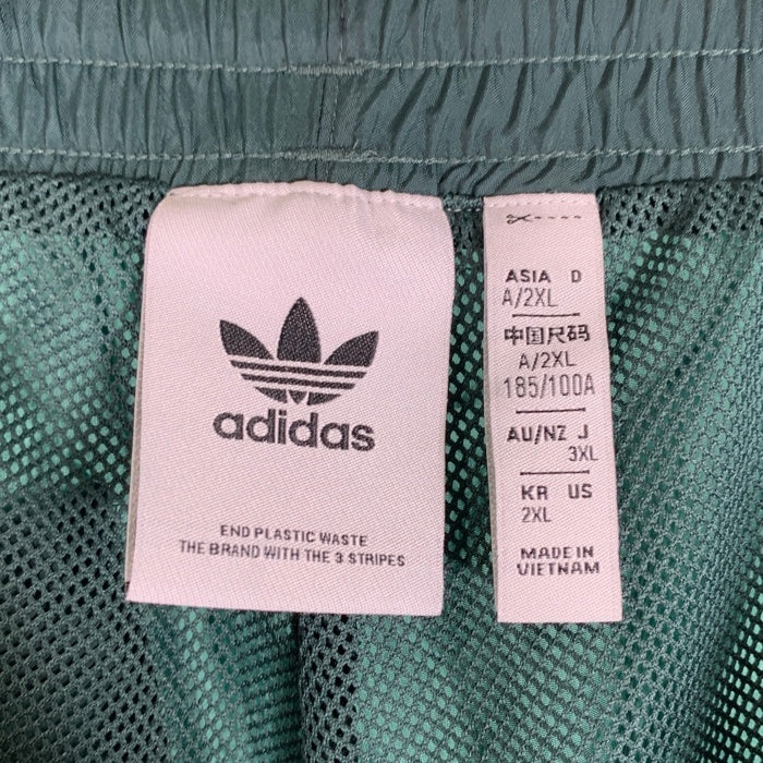 adidas アディダス Rekive ナイロン トラックパンツ グリーン HK7324 Size JP 3XL 福生店