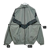 90's U.S.ARMY IPFU JACKET トレーニングジャケット ナイロン グレー 99年会計 8415-01-465-4811 Size L-R 瑞穂店