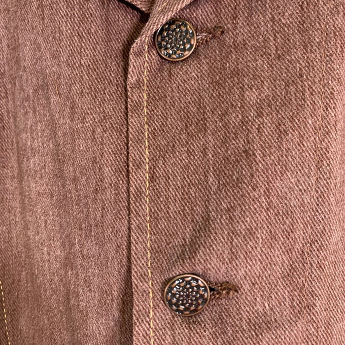 70's J.C.Penney ジェイシーペニー デニムジャケット ボルドー Size L 福生店