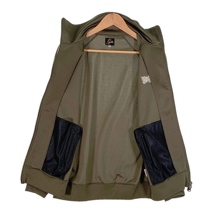 Needles ニードルズ TRACK JACKET Poly Smooth トラックジャケット ポリスムース オリーブ グレー Size M 福生店