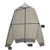 KAPITAL キャピタル PROPERTY OF BEETHOVEN ラグランスリーブ スウェットトレーナー オートミール グレー K2009LC021 Size 4 瑞穂店