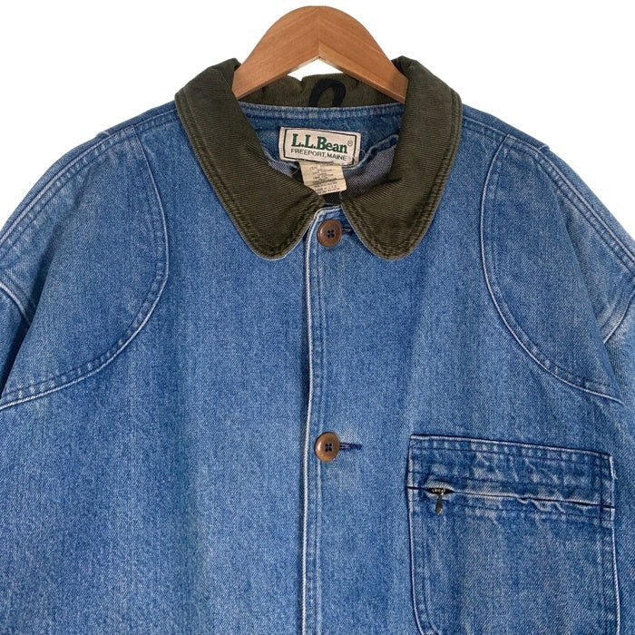 L.L.Bean エルエルビーン ダック カバーオール ライトブルー H147 Size XL 福生店