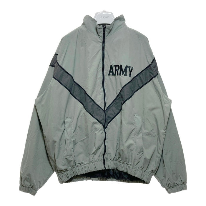 90's U.S.ARMY IPFU JACKET トレーニングジャケット ナイロン グレー 99年会計 8415-01-465-4811 Size L-R 瑞穂店