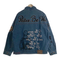 EXAMPLE  エグザンプル PEACE DENIM JACKET デニム ジャケット ライトブルー Size XL 福生店