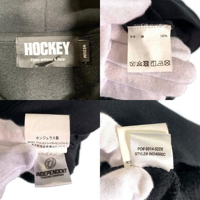 HOCKEY ホッケー Shame HOODIE プルオーバー フーディー パーカー ブラック Size M 福生店