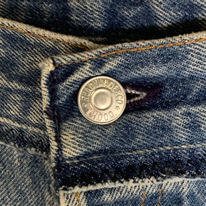 READYMADE レディメイド 再構築 フレア デニムパンツ インディゴ Lot 69817 RE-CO-BL-00-00-251 Size RANDOM 福生店