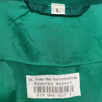 ジップアップ リブブルゾン グリーン Size L 瑞穂店