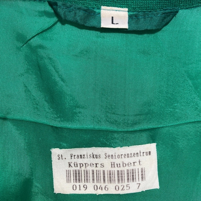 ジップアップ リブブルゾン グリーン Size L 瑞穂店