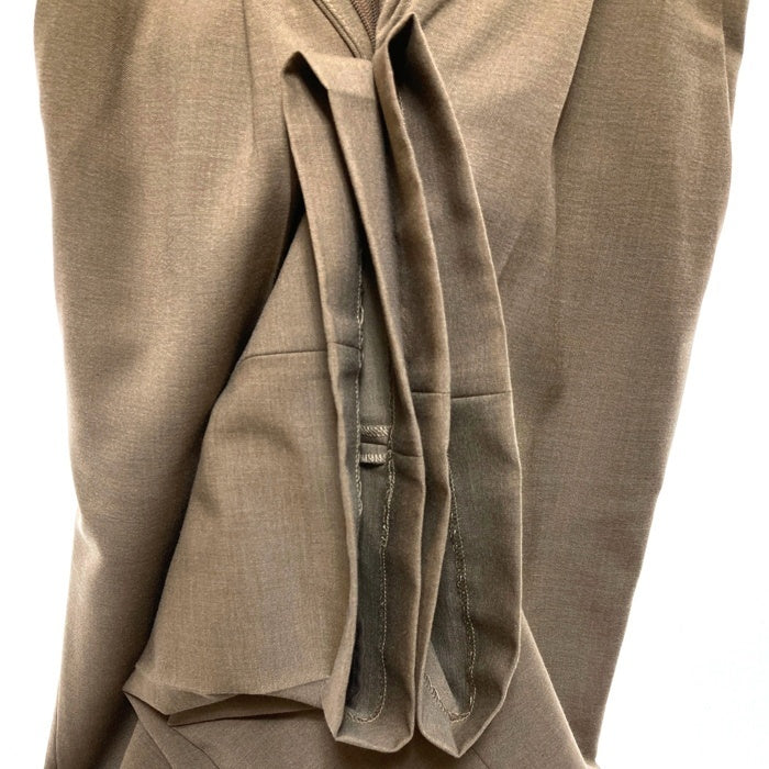 CLANE クラネ 11110-7112 SEMI WIDE TUCK PANTS タックパンツ ベージュ size1 瑞穂店