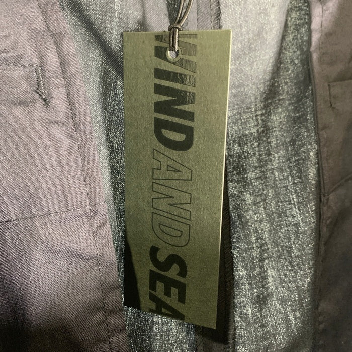 WIND AND SEA ウィンダンシー Cozy Slacks 2タックスラックス パンツ ネイビー ポリエステル WDS-O-COZ-25-Q2-PT-03 Size L 福生店