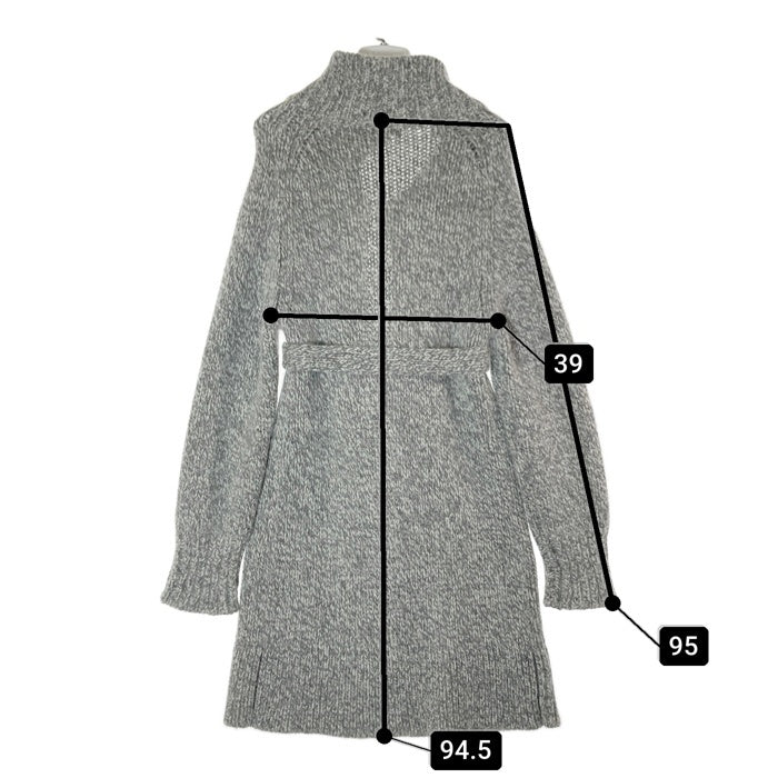 A.P.C. アーペーセー 畦編みウールコート グレー sizeS 瑞穂店