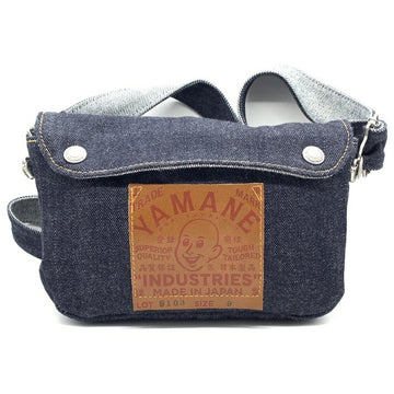 YAMANE INDUSTRIES ヤマネインダストリーズ Lot.9103 Denim Snap-on Flap Shoulder Pouch 9 デニム スナップオン フラップショルダーポーチ バッグ インディゴ 福生店