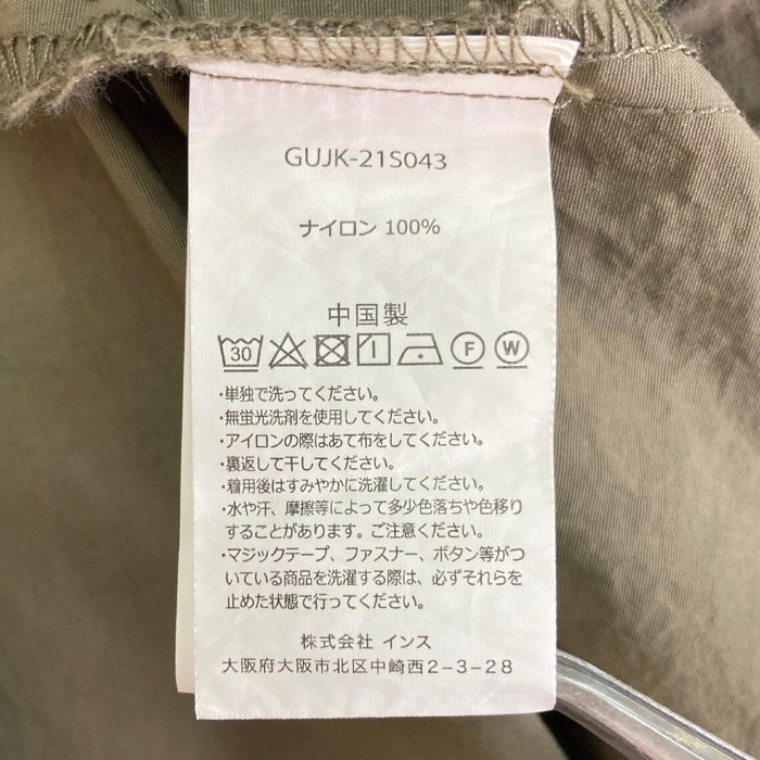 GRAMICCI グラミチ GUJK-21S043 SHELL CAMP SHIRTS オリーブ sizeM 瑞穂店