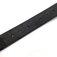 MORGAN HOMME モルガン スタッズ あぶり出し レザー ベルト ブラック 瑞穂店