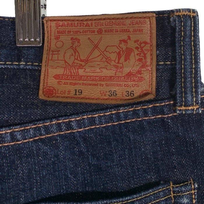 SAMURAI JEANS サムライジーンズ S0500XX 15oz 男気 テーパードデニムパンツ インディゴ Size 36×36 福生店