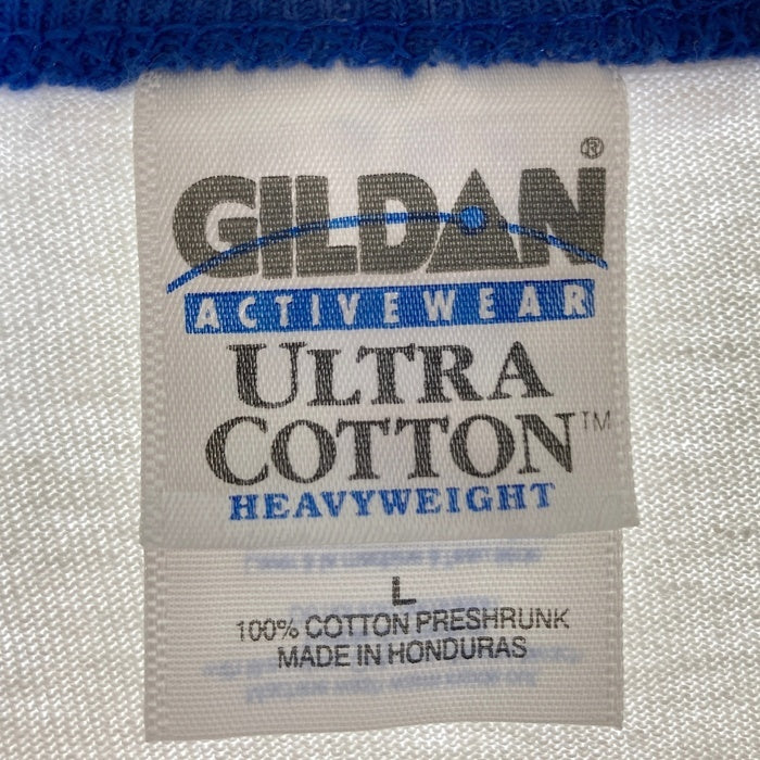 GILDAN ギルダン 2006年 Battle of the Bay ベイブリッジシリーズ MSチャリティー リンガーTシャツ ホワイト sizeL 瑞穂店