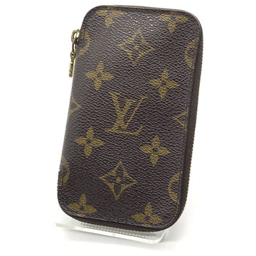 Louis Vuitton ルイヴィトン モノグラム ポシェット6クレ ラウンドファスナー 6連キーケース ブラウン 福生店