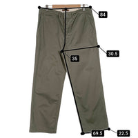 Pherrow's フェローズ U.S.C.ARMY チノトラウザーパンツ オリーブ Size 34 福生店