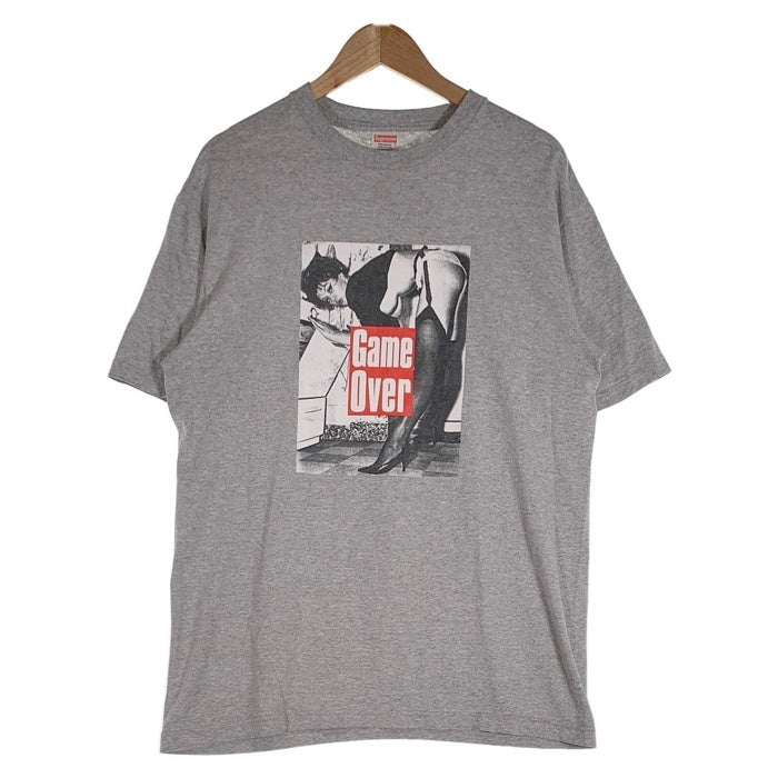 Supreme シュプリーム 09SS Game Over Tee ゲームオーバー プリントTシャツ グレー Size L 福生店