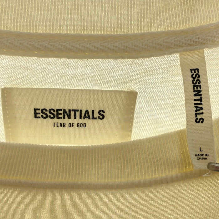 ESSENTIALS FEAR OF GOD エッセンシャルズ バックロゴ Tシャツ アイボリー sizeL 瑞穂店