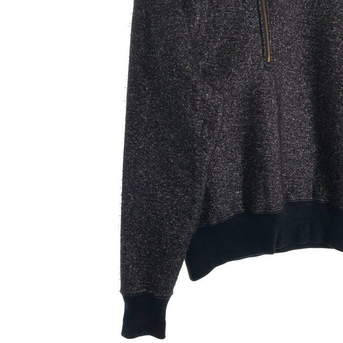 Mattson's マットソンズ FLEECE BOA HALF ZIP RACING JERSEY 裏ボア フリース ハーフジップ レーシング ジャージー スウェット ブラック チャコール Size M 福生店