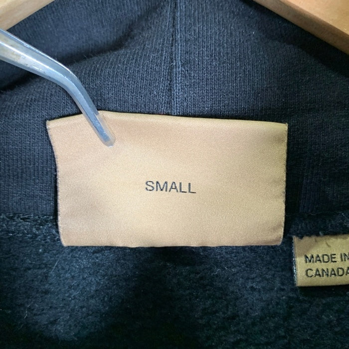 SUPREME シュプリーム BURBERRY バーバリー 22SS Box Logo Hooded Sweatshirt ボックスロゴ プルオーバー フーディー パーカー ブラック カナダ製 Size S 福生店