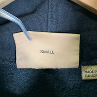SUPREME シュプリーム BURBERRY バーバリー 22SS Box Logo Hooded Sweatshirt ボックスロゴ プルオーバー フーディー パーカー ブラック カナダ製 Size S 福生店