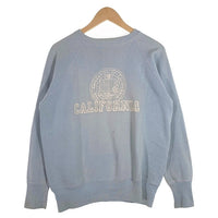 60's CALIFORNIA カリフォルニア カレッジプリント ラグランスリーブ スウェットトレーナー ライトブルー Size M 相当 福生店