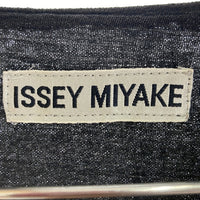 ISSEY MIYAKE イッセイミヤケ IM23-FF327 開襟シャツ ブラック sizeS 瑞穂店