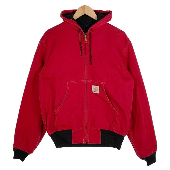 90's Carhartt カーハート Active Jacket アクティブジャケット レッド J03 RED Size M 福生店