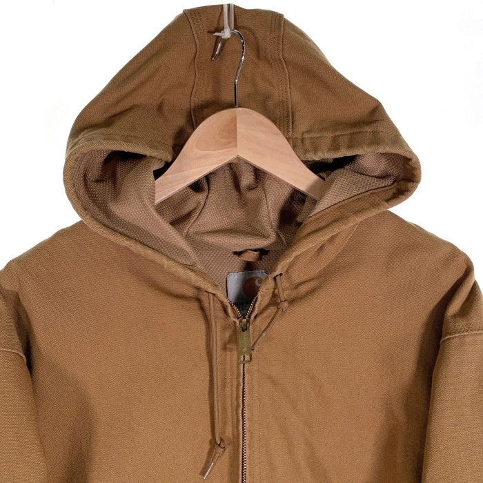 CARHARTT カーハート DUCK ACTIVE JACKET アクティブジャケット ブラウン J131-BRN USA製 Size L 福生店