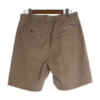 Schott ショット DOUBLE PLEATED T/C SHORTS プリーツ ショート ハーフ パンツ カーキ Size L 福生店