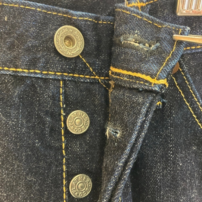 THE FLAT HEAD フラットヘッド 3003W ワイドストレート 大戦モデル デニムパンツ インディゴ size32 瑞穂店