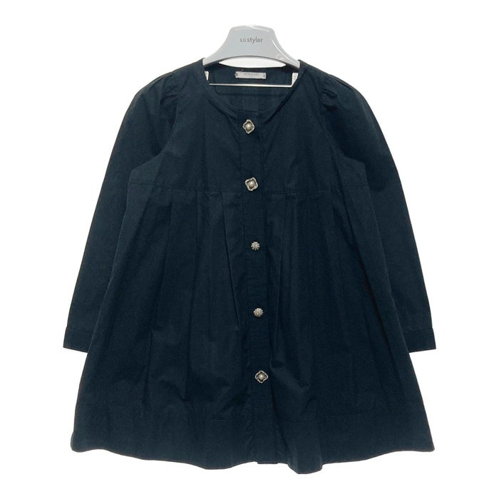 REKISAMI レキサミ ノーカラーワンピース ブラック size36 瑞穂店