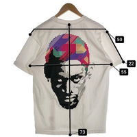 APPLEBUM アップルバム WORM MULTI COLOR T-SHIRT プリントTシャツ ホワイト Size M 福生店