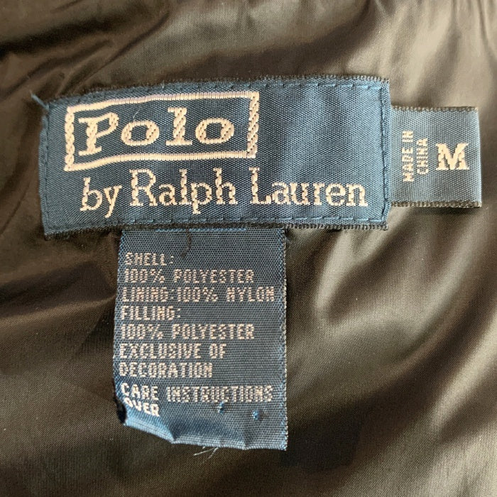 Polo by Ralph Lauren ポロラルフローレン キルティング ベスト 中綿 ブラック Size M 福生店