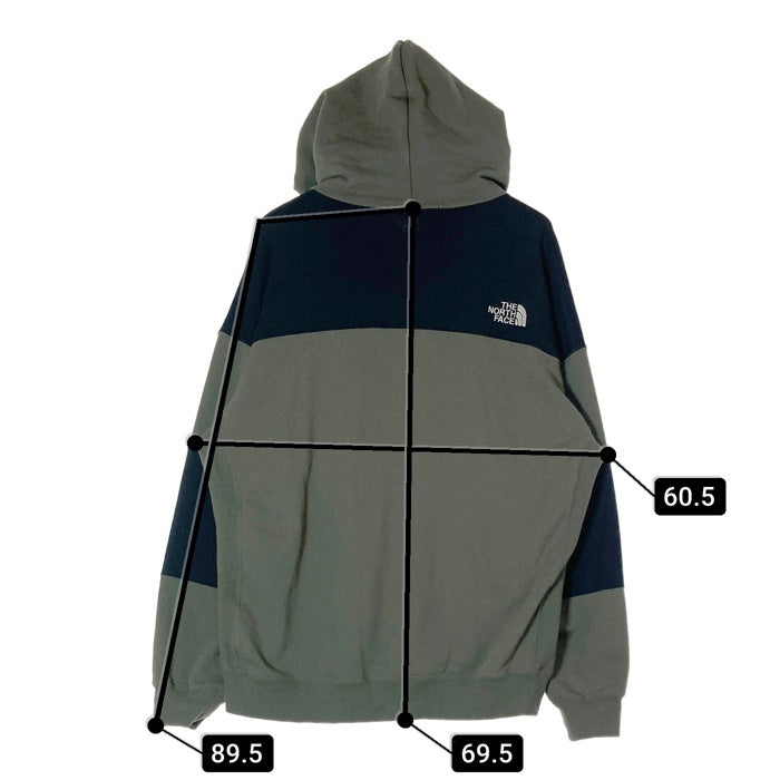 THE NORTH FACE ノースフェイス NT12022R Nuptse Sweat Hoodie ヌプシ パーカー カーキ sizeL 瑞穂店