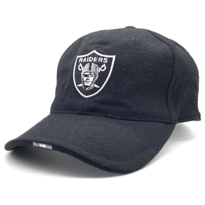 00's NIKE TEAM ナイキ NFL オークランド・レイダース ベースボールキャップ ウール ブラック バングラデシュ製 Size 7 3/8 (56.8cm) 福生店