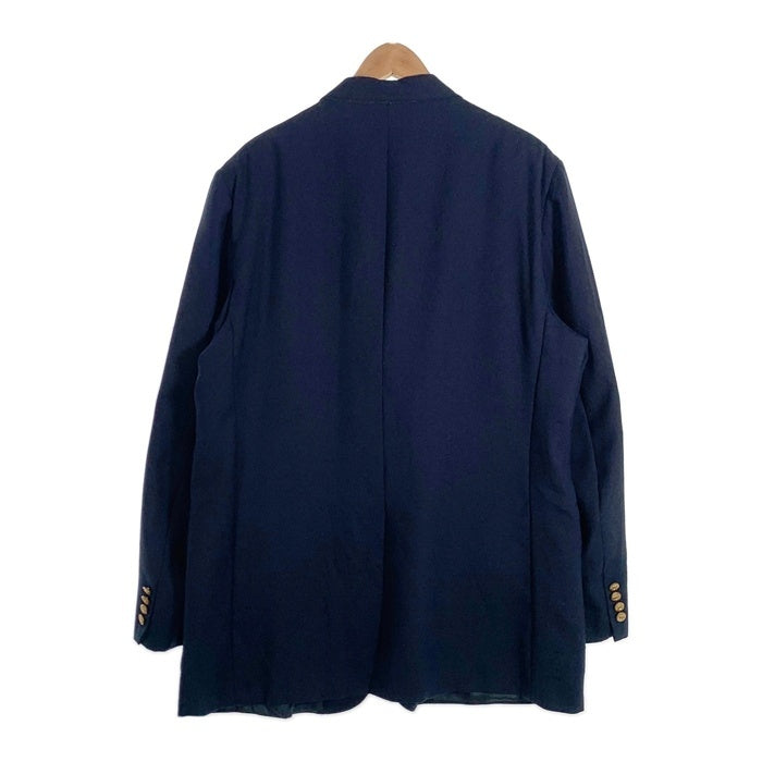American Trend アメリカントレンド 2B テーラードジャケット 紺ブレ ネイビー 金ボタン USA製 Size XL 相当 福生店