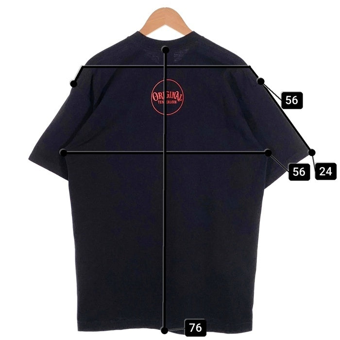 TENDERLOIN テンダーロイン PRO 5 半袖 Tシャツ ブラック Size XL 福生店